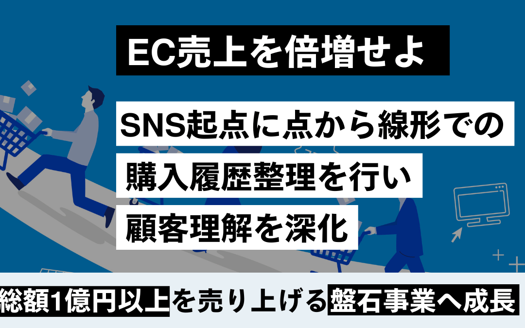 EC売上を倍増せよ 線形の購入履歴整理で顧客理解を深化