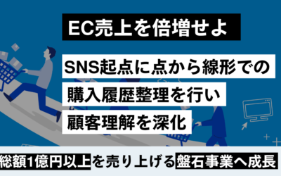 EC売上を倍増せよ 線形の購入履歴整理で顧客理解を深化